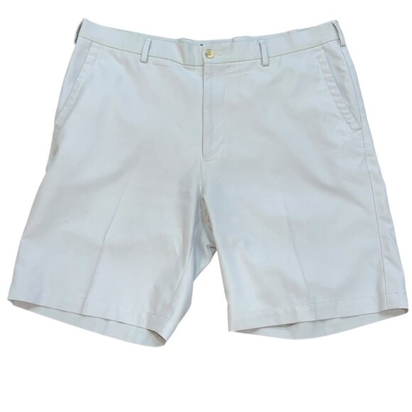 Peter Millar Salem Performance Short 9" British Grey Size 36 Golf Summer‎ Preppy - Picture 1 of 8